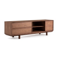 Тумба Для ТВ из орехового дерева Gloria дизайн Э Галлины единый размер каштановый AM.PM  фото, kupilegko.ru